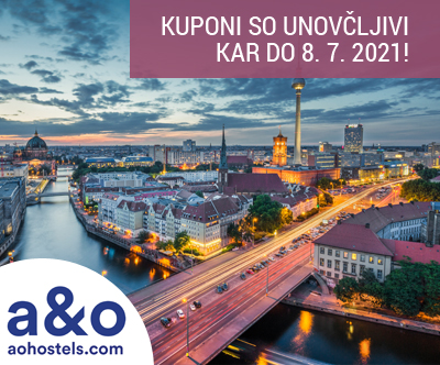 A&O hoteli, Berlin: super cena, 4-dnevni oddih
