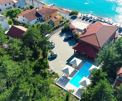 Penzion Riviera-Šilo 4*, otok Krk: poletni oddih