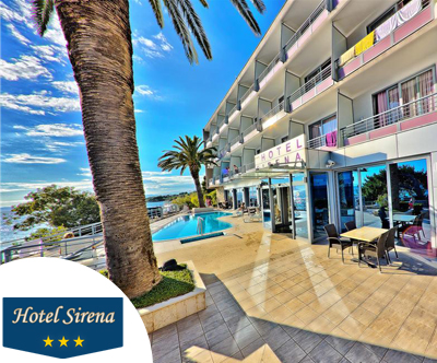 Hotel Sirena, Podgora: poletje na Makarski rivieri