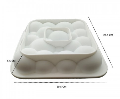 Silikonski model za sladice v obliki oblaka