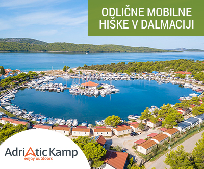 Mobilne hiške Dalmacija: poletni oddih
