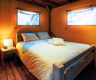 Adriatic Kamp, 2 kampa v Istri: glamping šotori