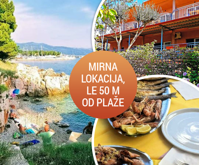 Hotel Villa Ema 3*, Novi Vinodolski: polpenzion za 2