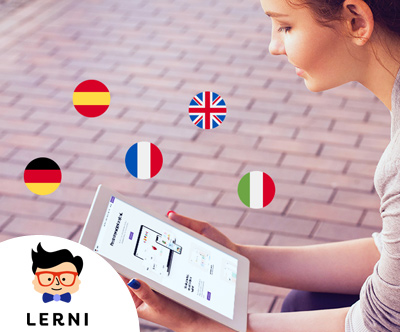 Lerni: 6-mesecni online tecaj tujega jezika
