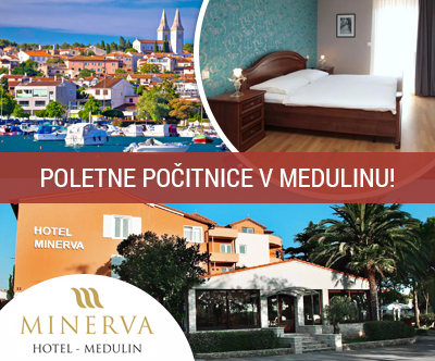Hotel Minerva 3*, Medulin: 6x nočitev s polpenzionom