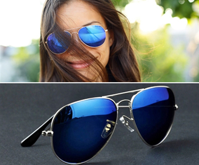 Unisex aviatorska sončna očala s 100% UV zaščito