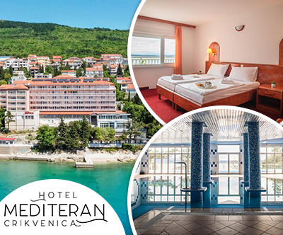 Hotel Mediteran 3* Crikvenica, oddih s polpenzionom 