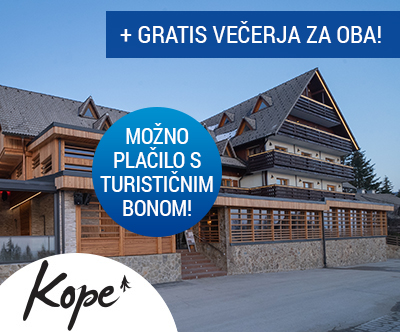 Lukov dom na Kopah: turistični bon