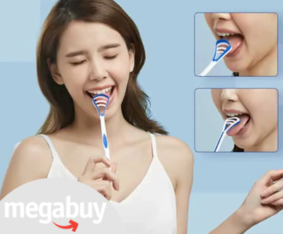 Strgalo za jezik FreshBreath, za higieno ustne votline