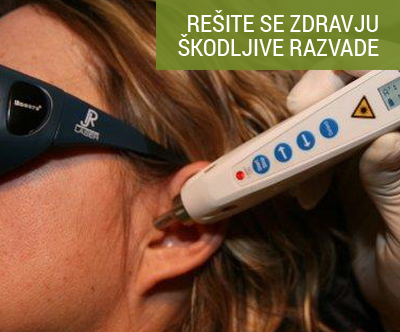 Odvajanje od kajenja, laserska terapija