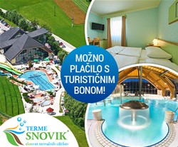 Apartmajsko naselje Terme Snovik 4*: turistični bon Apartmajsko naselje Terme Snovik 4*: turistični bon