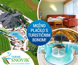 Apartmajsko naselje Terme Snovik 4*: turistični bon Apartmajsko naselje Terme Snovik 4*: turistični bon