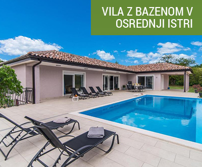 Villa Green Haven, Pazin: vila z bazenom
