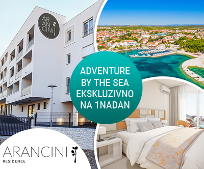 Arancini Residence 4*, Vodice: 3-dnevni oddih