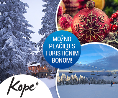 Lukov dom, Kope: božični paket, turistični bon