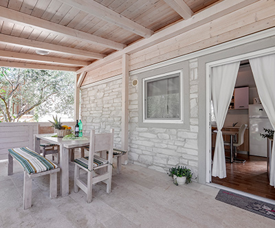 Olive Garden Resort 4*, Šibenik: mobilne hišice