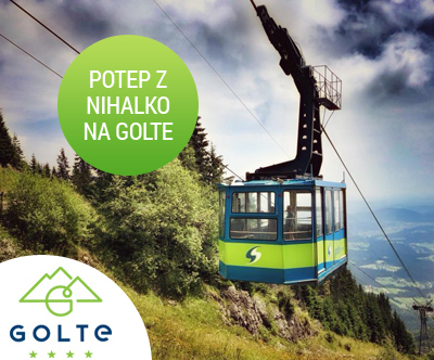 Golte: povratna vožnja z nihalko