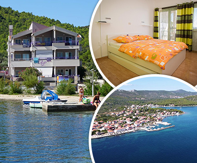 Villa Lavanda, Pašman: apartmaji tik ob morju