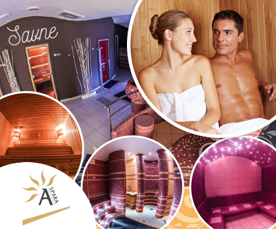 Wellness Aspara: razvajanje za 2 v svetu savn
