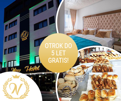 New Hotel 4* Sarajevo: mega oddih za 2 osebi 
