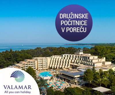 Valamar Parentino Hotel 4*, Poreč: družinski oddih