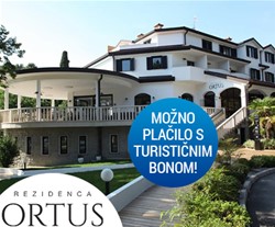 Hotel Rezidenca Ortus 3*, Ankaran: turistični bon Hotel Rezidenca Ortus 3*, Ankaran: turistični bon