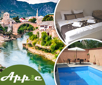 Apartmaji AppleLine, Mostar: oddih v Hercegovini