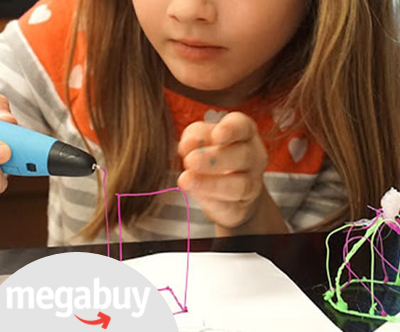 Inovativno pisalo 3Dpen za ustvarjanje 3D risb