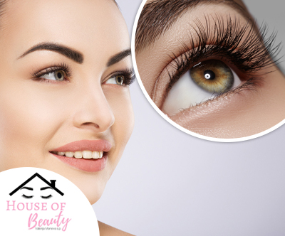 House of Beauty salon: keratinsko vihanje trepalnic