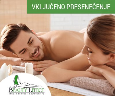 Salon Beauty Effect: Warm up masaža celega telesa za 2