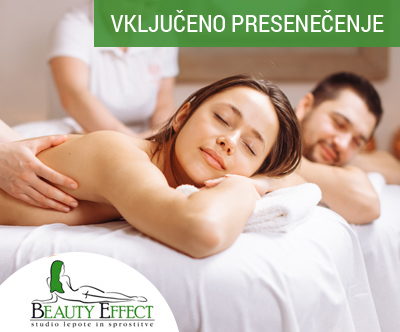 Salon Beauty Effect: Sweet comfort masaža telesa za 2