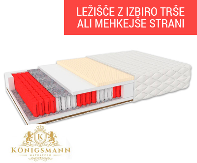 Vrhunska vzmetnica Königsmann Forgia
