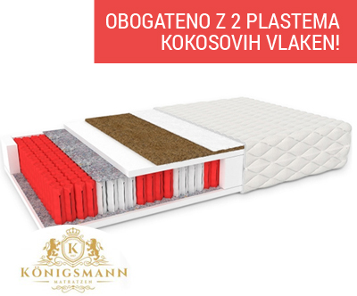 Vrhunska vzmetnica Königsmann Grado