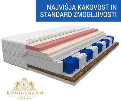 Vrhunska vzmetnica Königsmann Comfort 