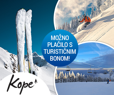 Hotel Slovenj Gradec: Kope, ski open, turistični bon
