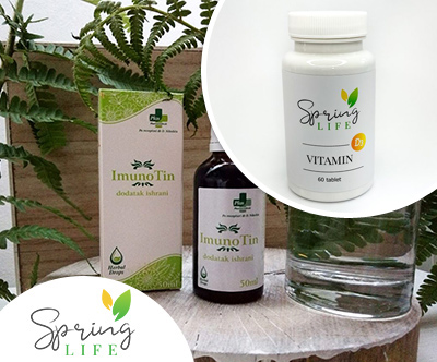 Kapljice Imuno Tin in Vitamin D3, prehransko dopolnilo