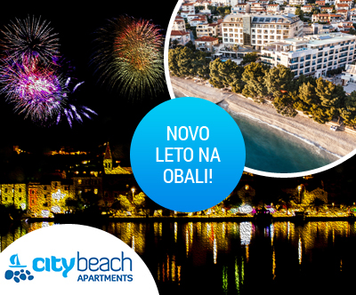 City Beach Apartments, Makarska: mega oddih,silvestrovo