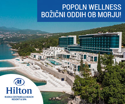 Hilton Rijeka Costabella Beach Resort & Spa 5*: božič