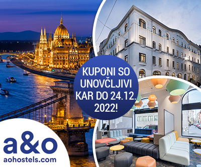 A&O hostel, Budimpešta: super cena za 4-dnevni oddih za
