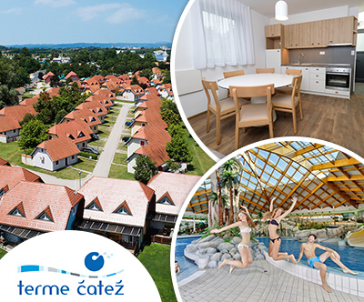 Terme village – Apartmaji Terme Catež: flash sale