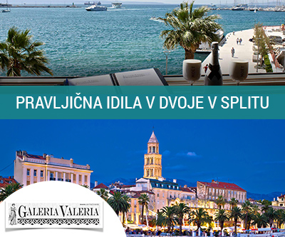Galeria Valeria 4*, Split: krasen oddih v Dalmaciji