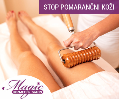 Kozmetični salon Magic: maderoterapija (3x+1x gratis)