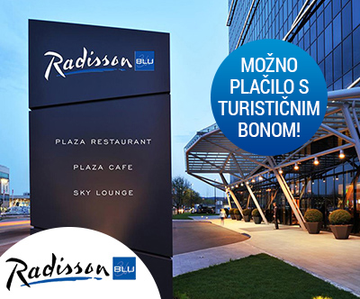 Radisson Blu Plaza Hotel 4*, Ljubljana: turistični bon