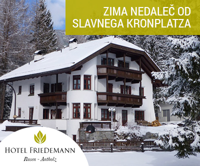 Hotel Friedeman 3*, Rasun di Sotto: zimski oddih
