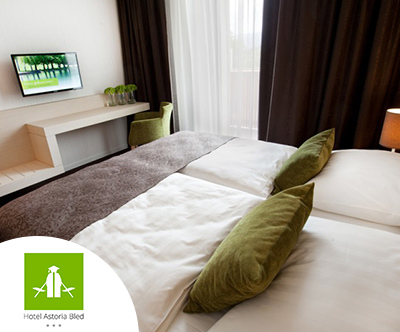 Hotel Astoria 3*superior, Bled: turistični bon