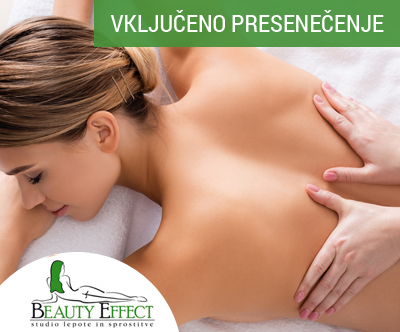 Salon Beauty Effect: Warm up masaža celega telesa