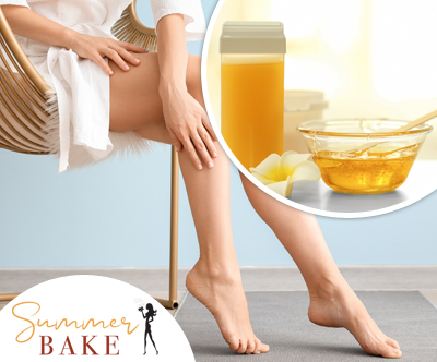 SummerBake: depilacija celih nog, 3x