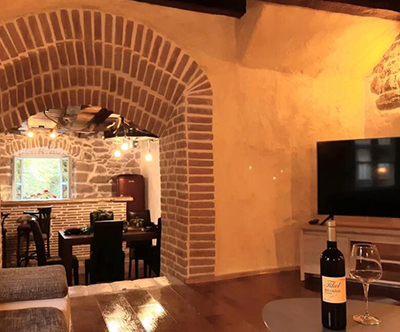 Villa Kotli Stone House: oddih za 7 oseb