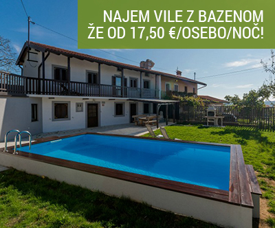 Najem luksuzne Vile Sistiana z bazenom