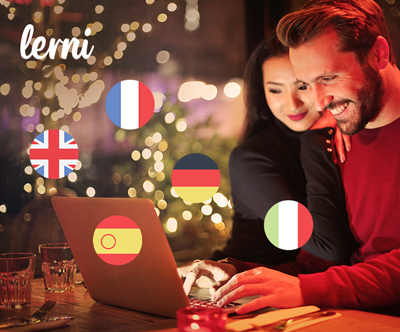 Lerni: 6-mesecni online tecaj tujega jezika